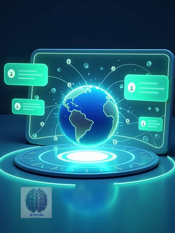 Общение и поддержка Jetify через нейросети